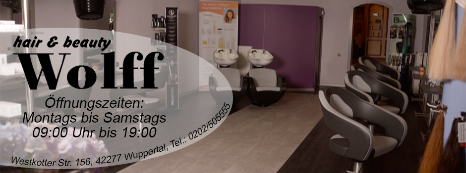 Blick in Salon Hair & Beauty Wolff